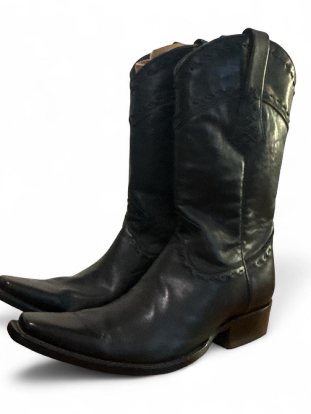Cuadra Men’s Black Leather Western Boots US 9.5